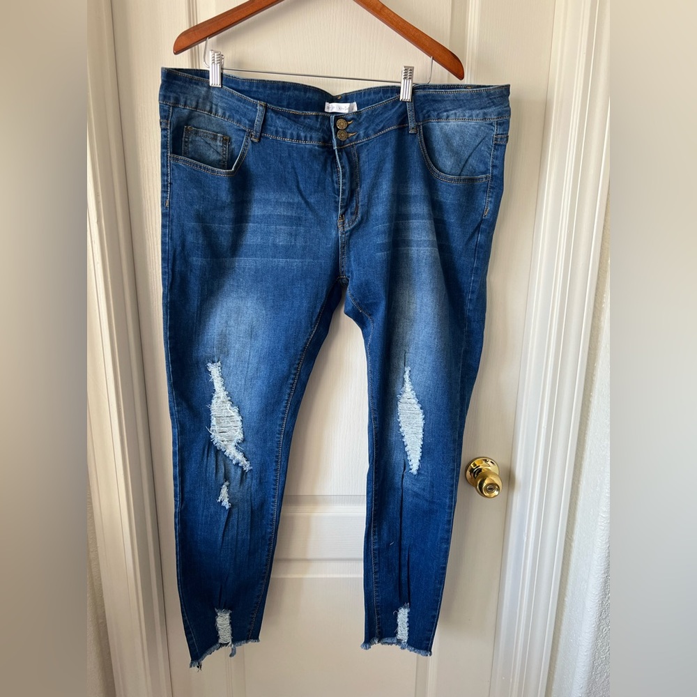 Plus size jeans
